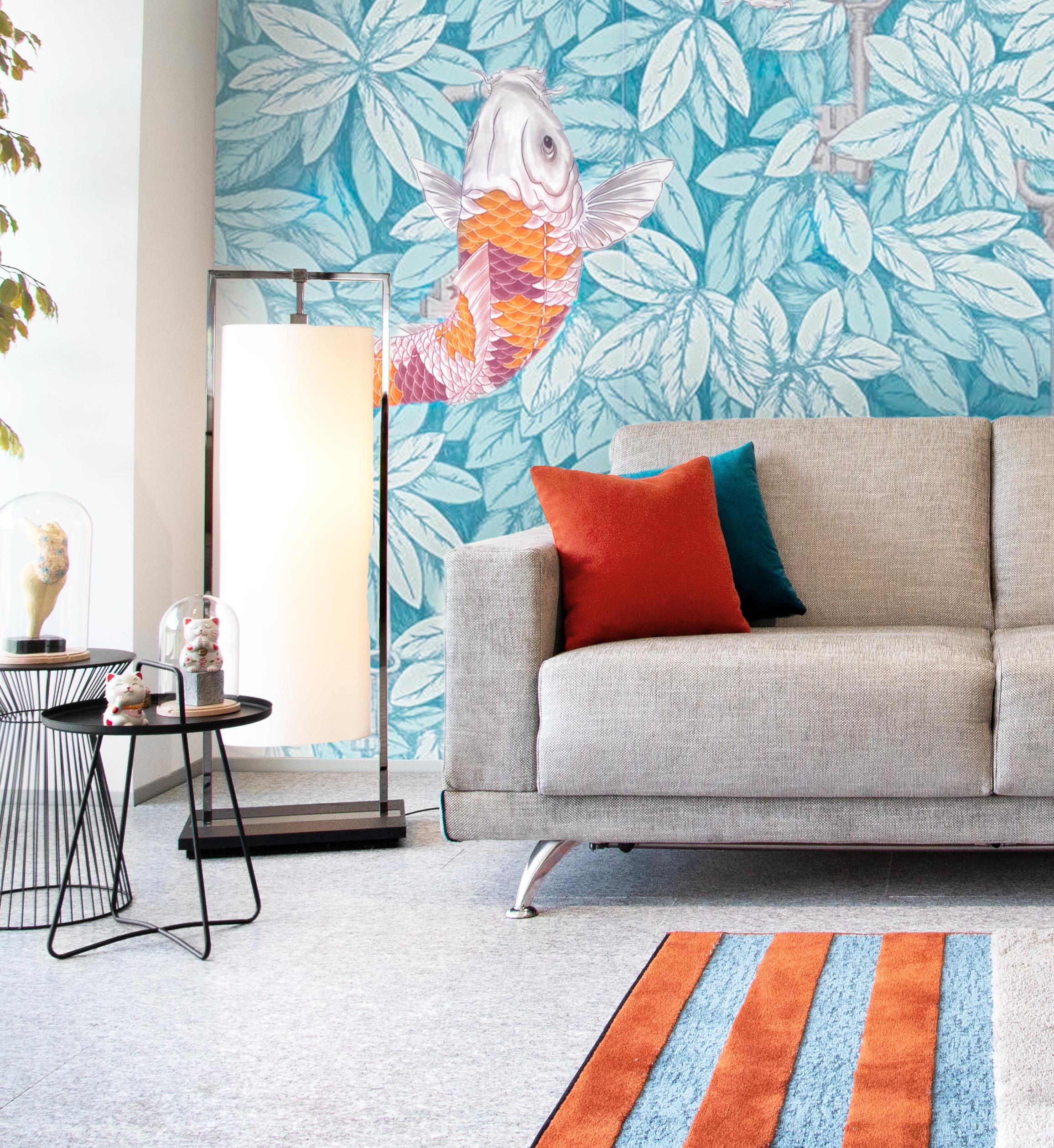 DIVANO LETTO TOKYO SU PIEDINI ALTI - COLLEZIONE GIANNINIBOSISIO