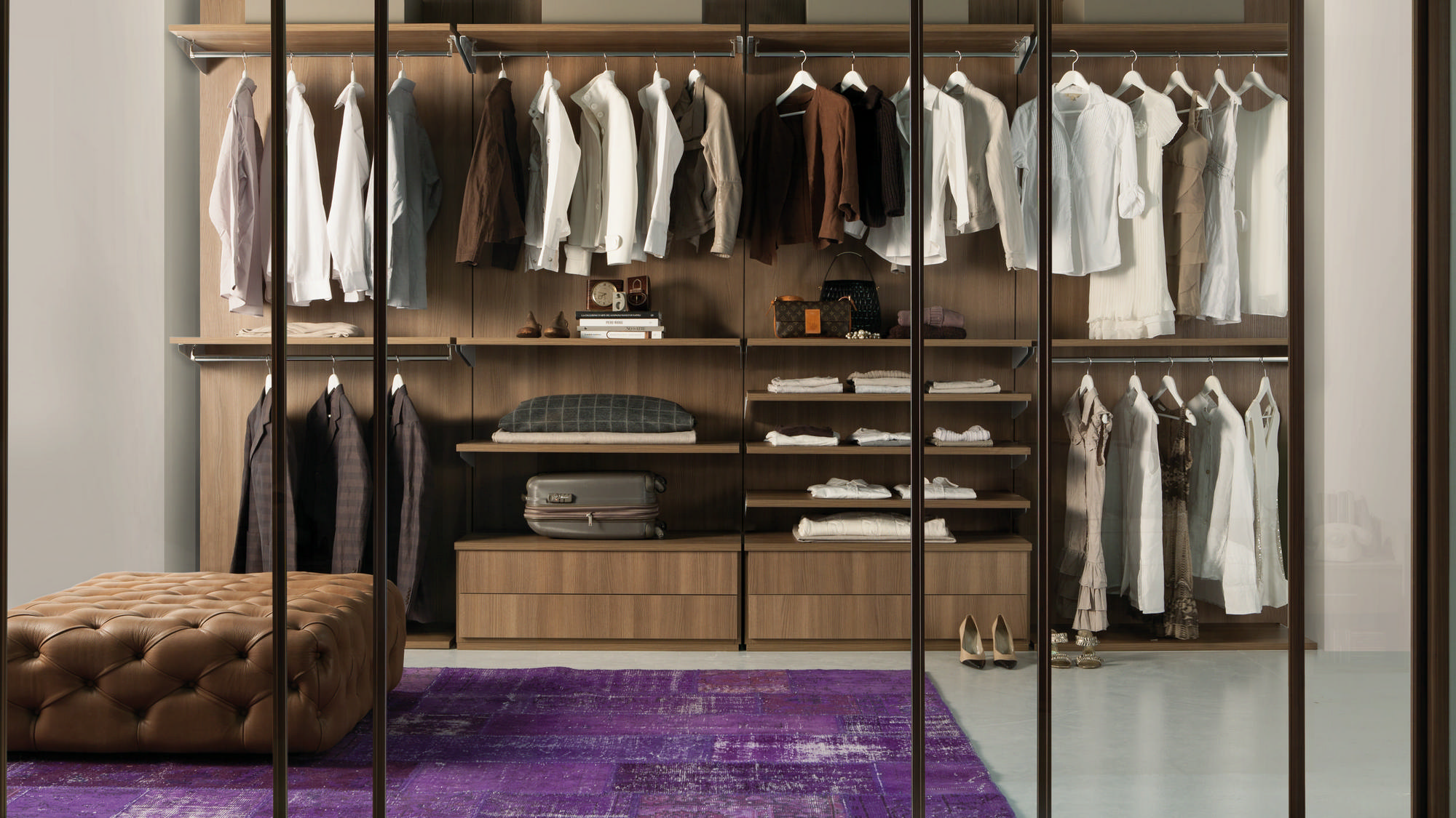 Cabina Armadio aperta