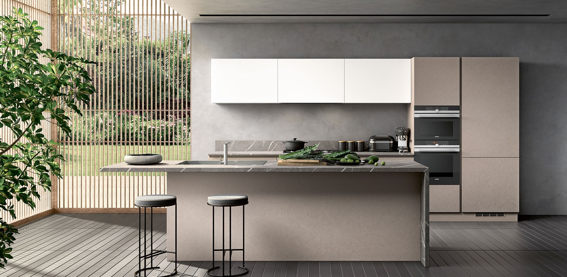 Cucina con isola