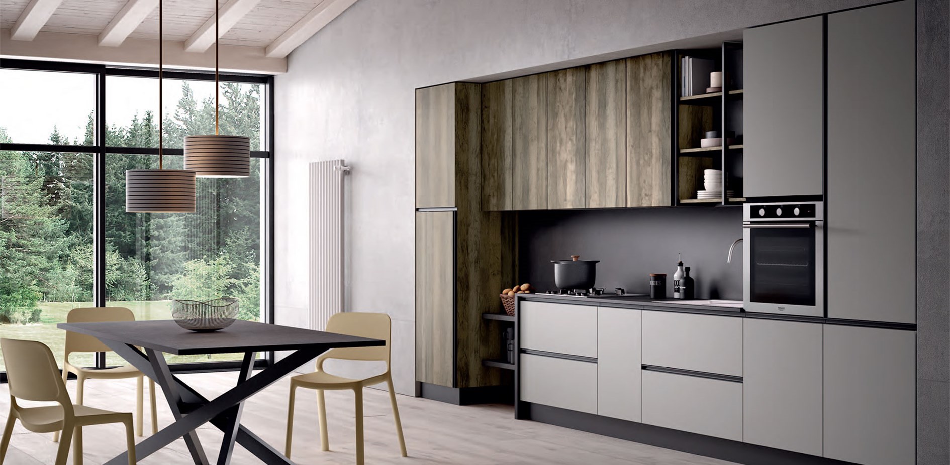 Cucina lineare